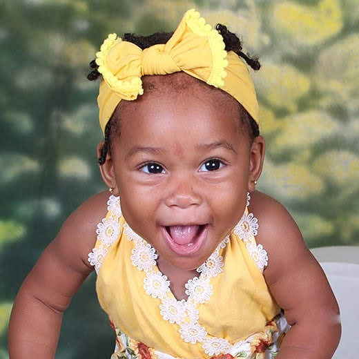 YELLOW BOW KNOT HEADBAND