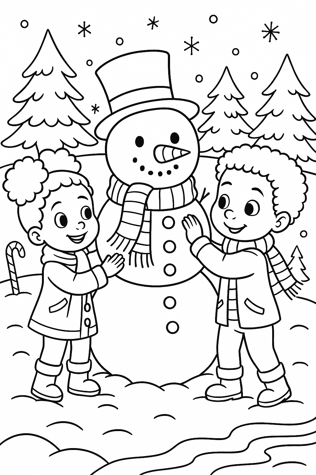 π A Magical Christmas Coloring Experience Holiday Coloring Book for Kids (Free Download)