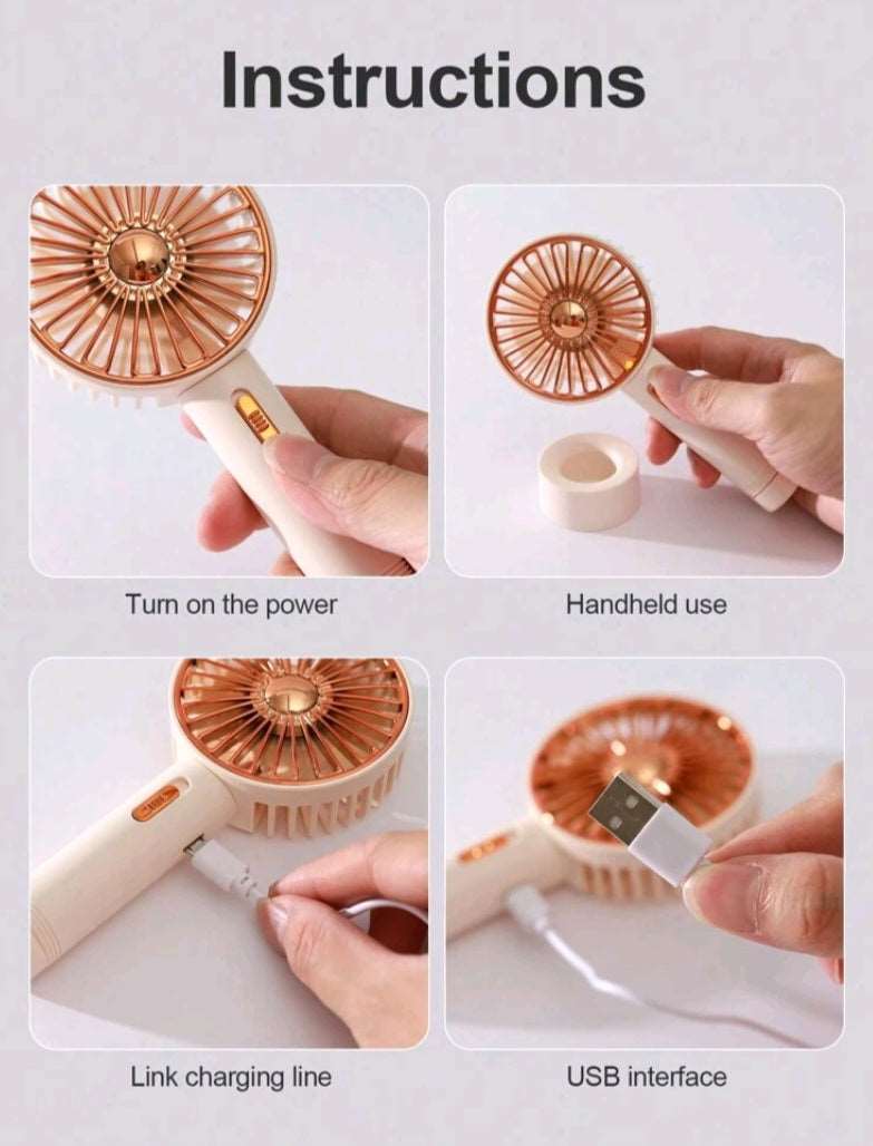 BREEZE EASE MINI PORTABLE FAN