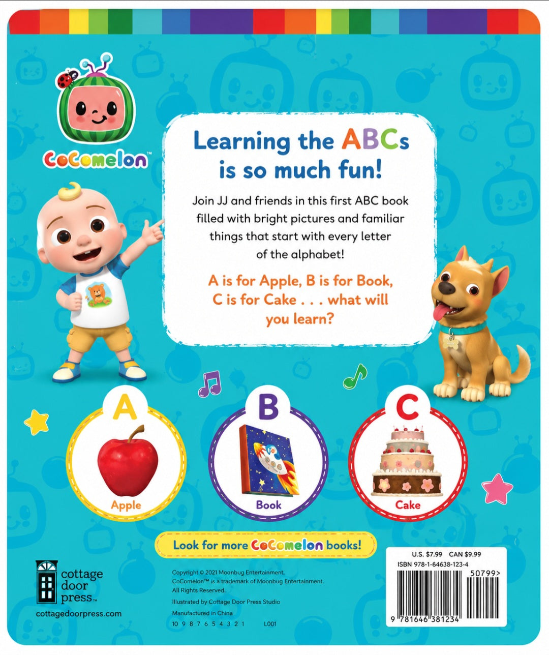 Cocomelon ABC's (Board Book)