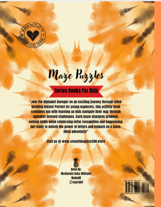 Maze Quest Alphabet Avengers (eBook)