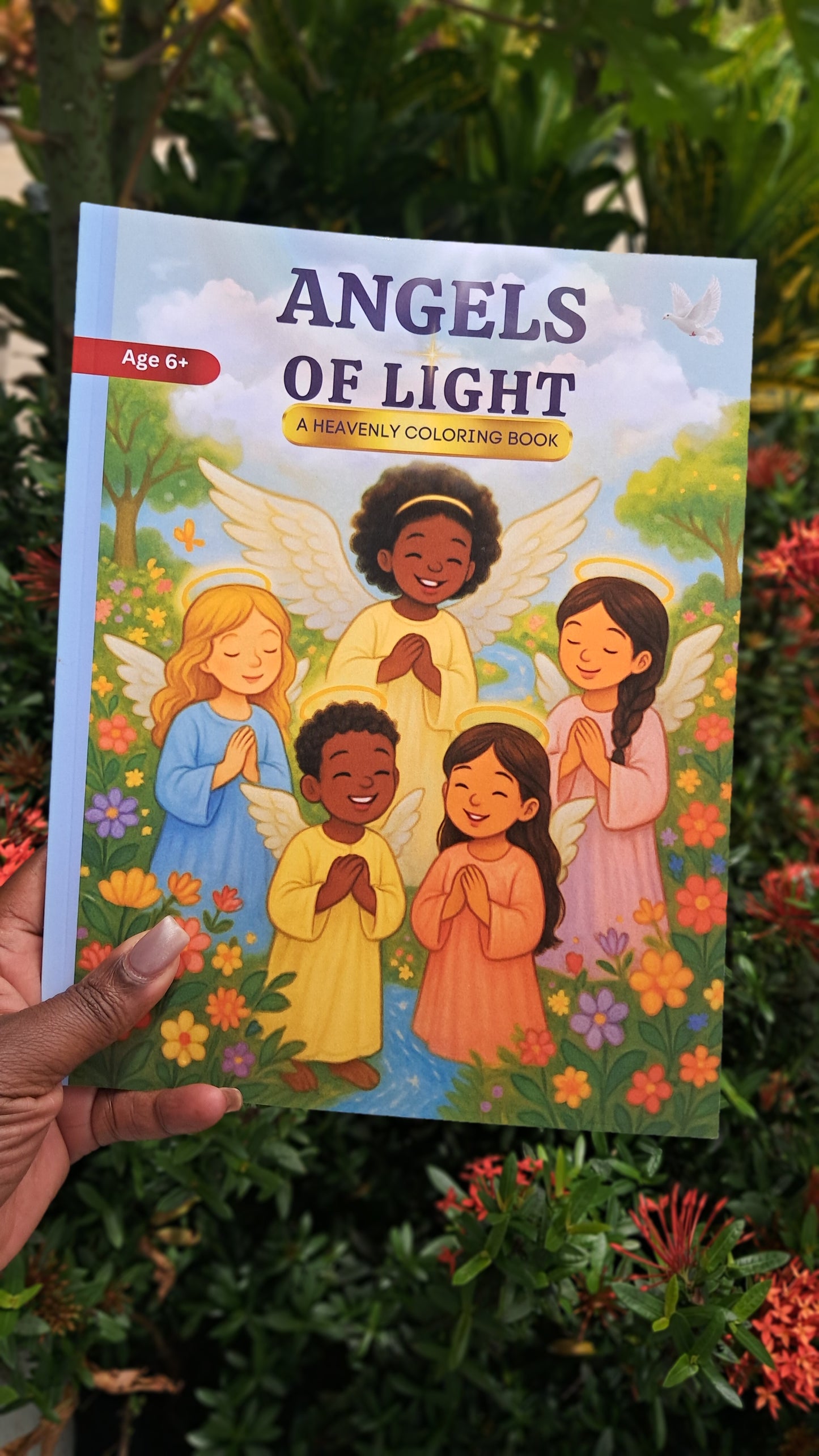 Angels of Light: A Heavenly Coloring Book