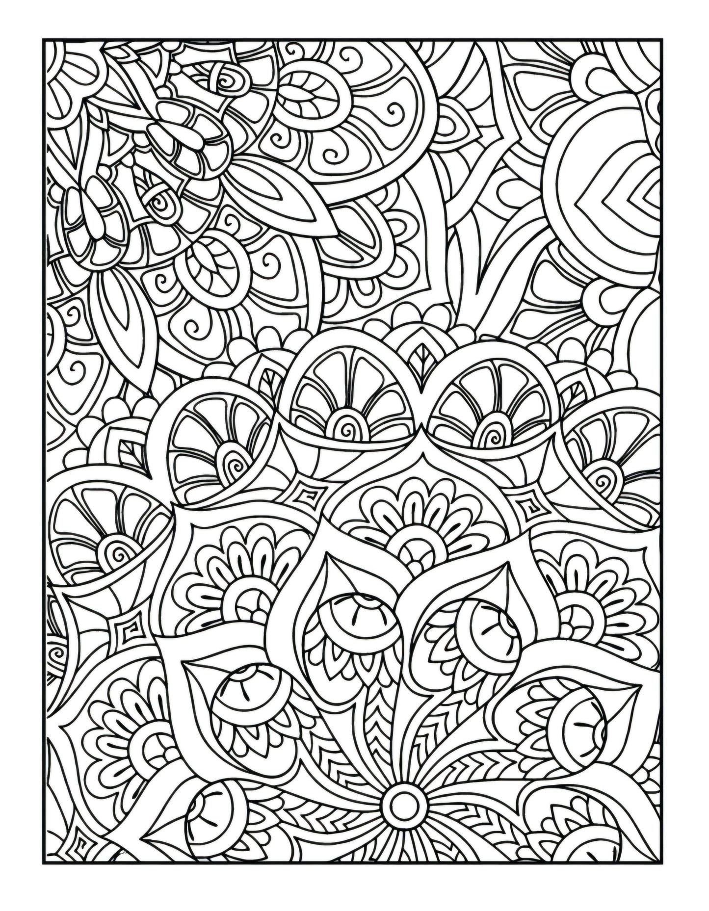 Blossom & Balance: A Mandala Book