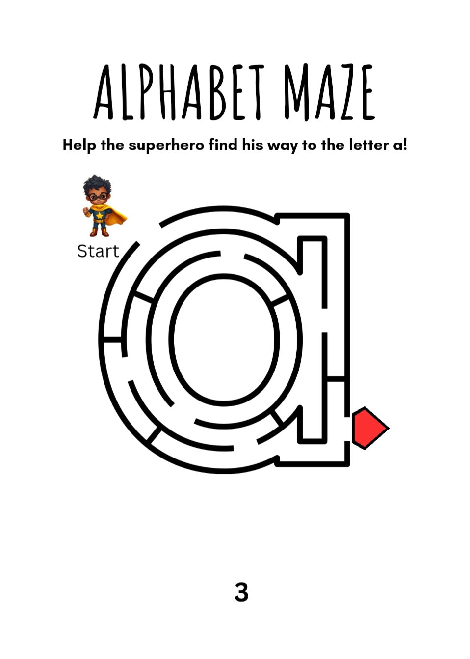 Maze Quest Alphabet Avengers (eBook)