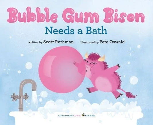 Bubble Gum Bison Needs a Bath