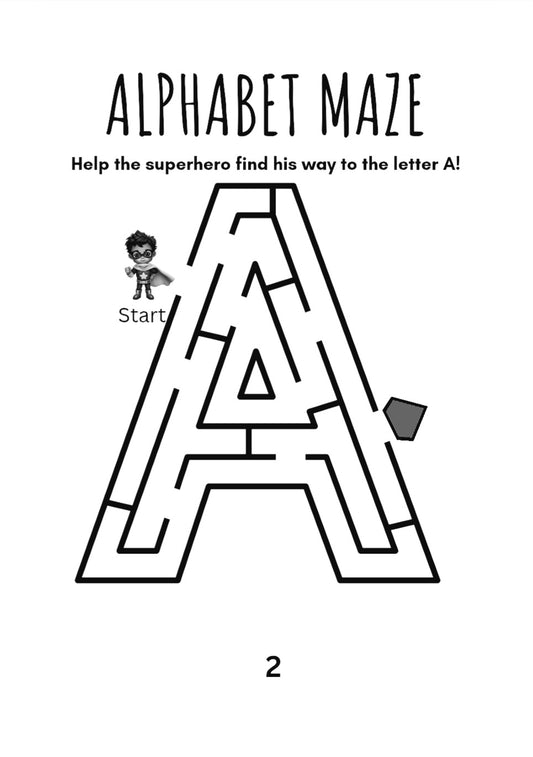 Maze Quest Alphabet Avenger: The ABC Maze Quest
