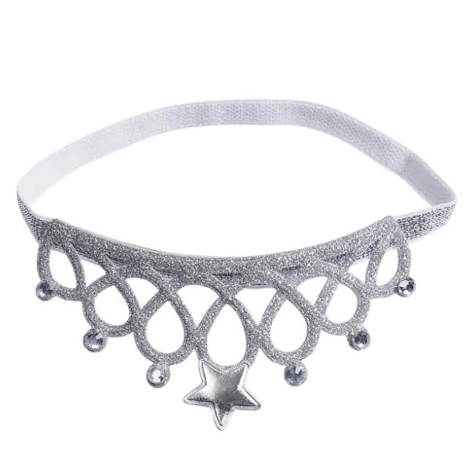 STARLITE SILVER PRINCESS HEADBAND