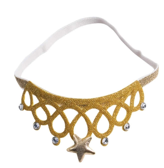 STARLITE GOLD PRINCESS HEADBAND