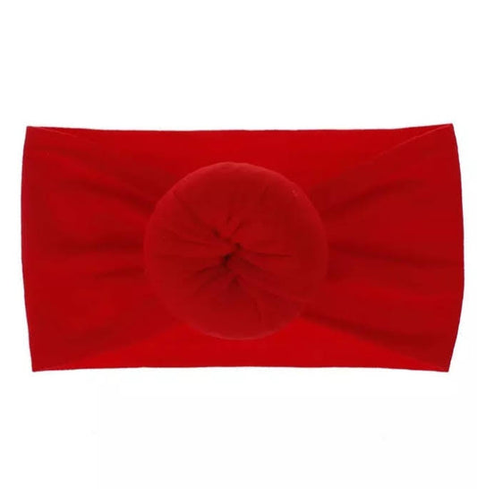 RED SILKY BLISS HEADBAND