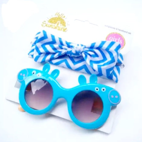 BLUE DUO PEPPA PIG SUNSHADE