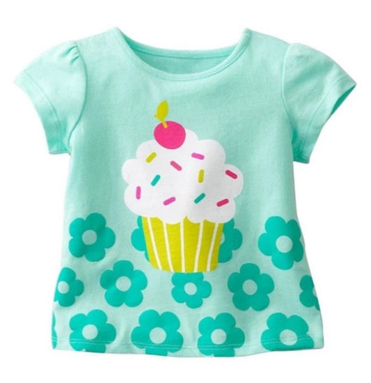 AQUA BLOOM CUPCAKE TOP