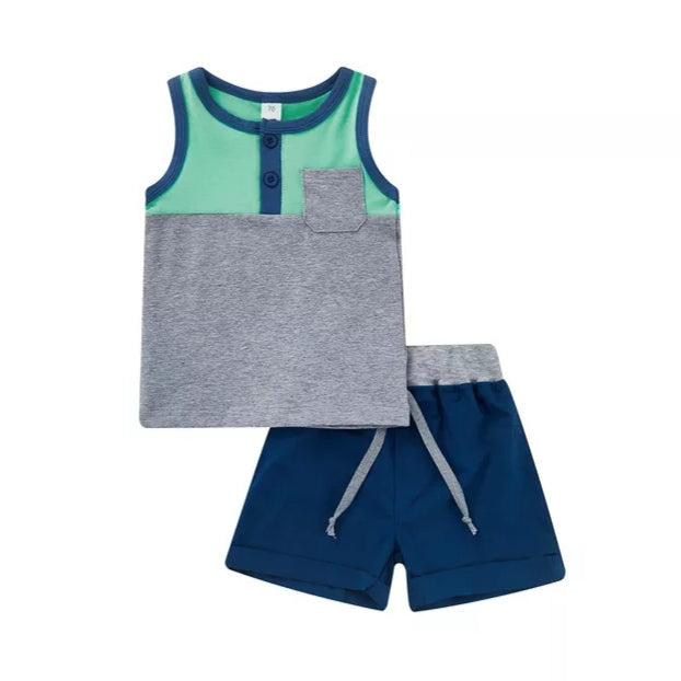 ATHLETIC BUTTOM UP SPORTS SET