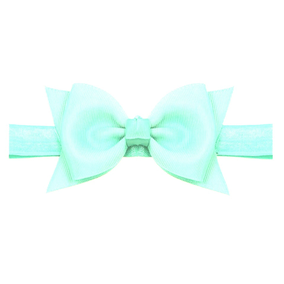 MINT GREEN BOWSHAPE HEADBAND