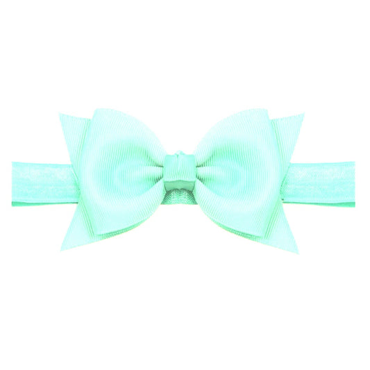 MINT GREEN BOWSHAPE HEADBAND