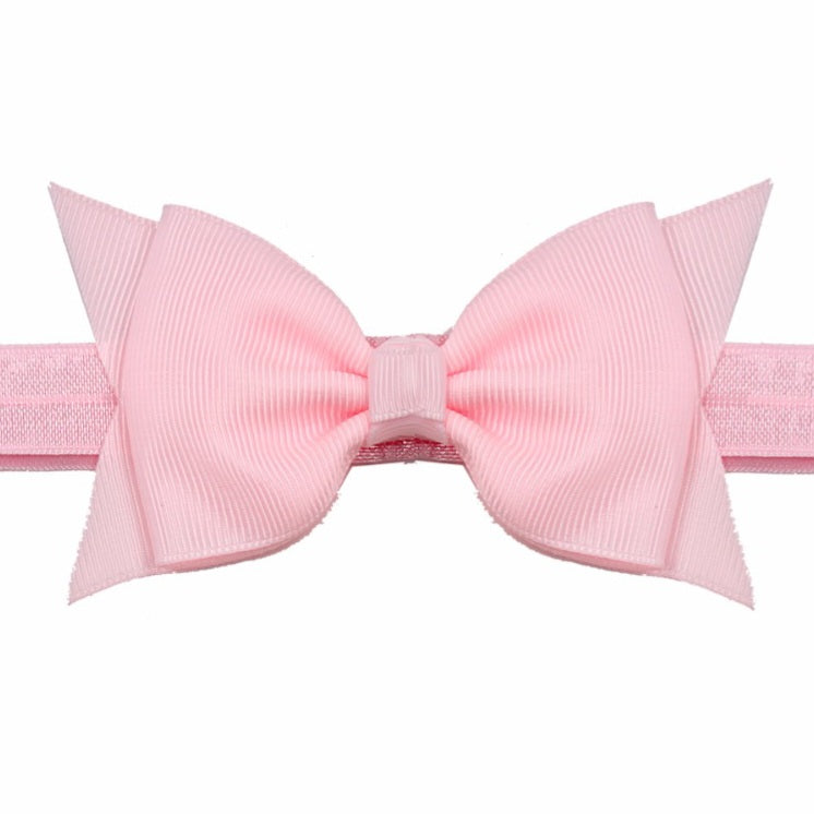 SHADES OF PINK BOWSHAPE HEADBAND