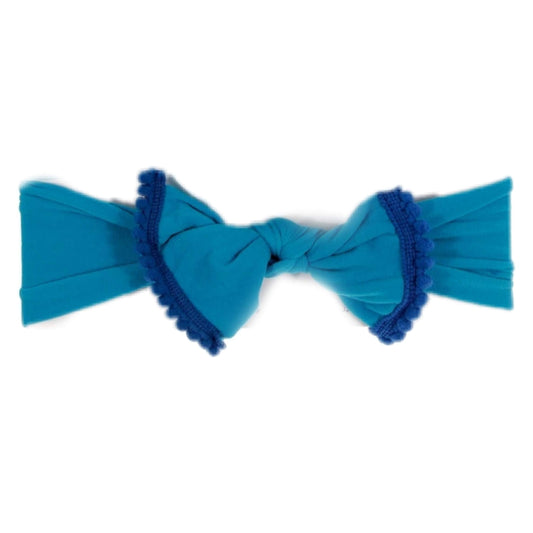 BLUE BOW KNOT HEADBAND