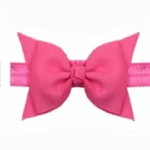 SHADES OF PINK BOWSHAPE HEADBAND