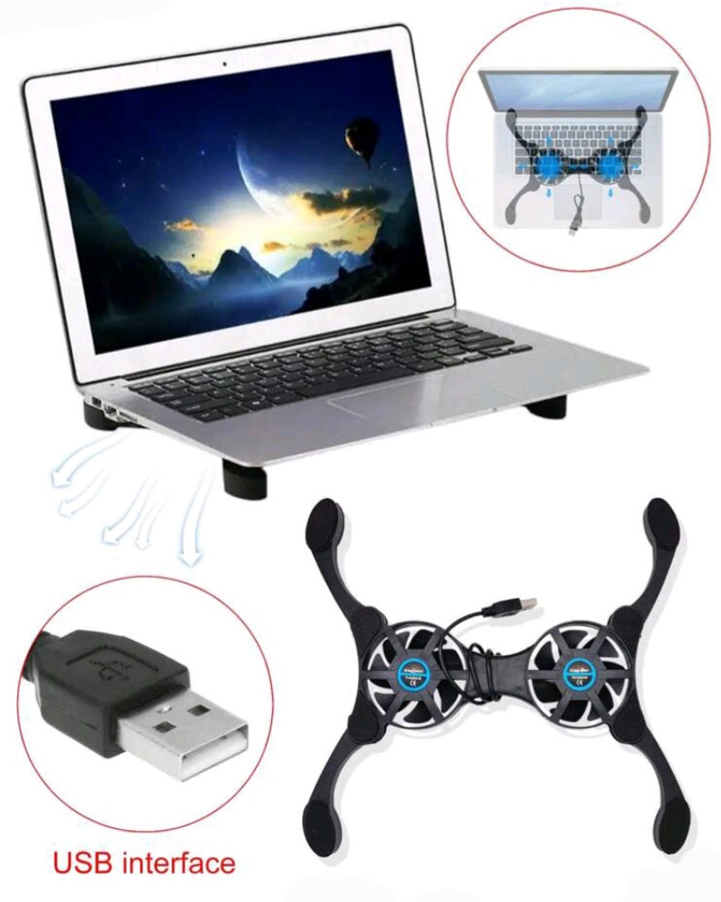 COOLBREEZE FOLDABLE LAPTOP COOLING PAD