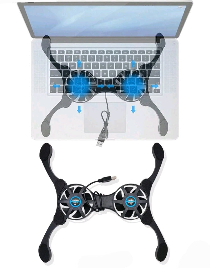 COOLBREEZE FOLDABLE LAPTOP COOLING PAD