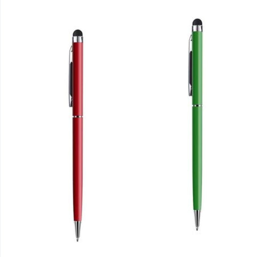 SLIM TOUCH DUO:2-in-1 UNIVERSAL TOUCH SCREEN STYLUS PEN