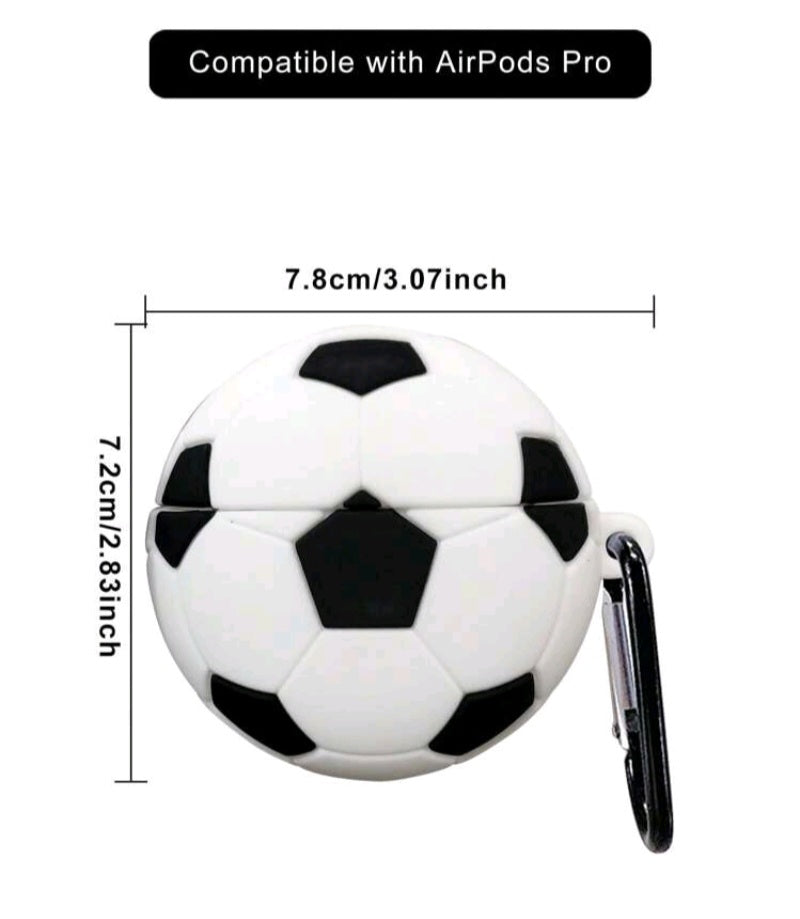 SOCCER SPHERE AIRPODS SHEILD CASE