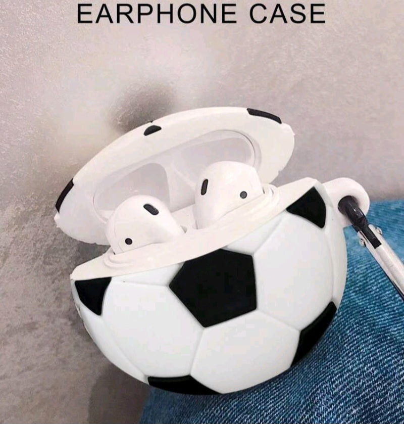 SOCCER SPHERE AIRPODS SHEILD CASE