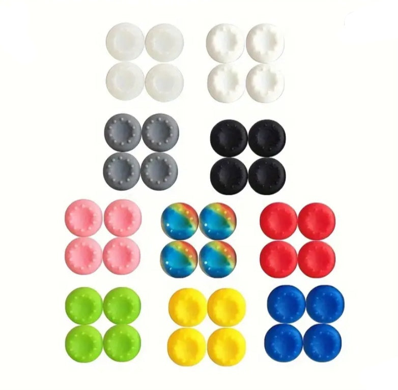 UNIVERSAL GRIP MASTER: SILICONE THUMBSTICK CAPS FOR CONSOLE CONTROLLERS