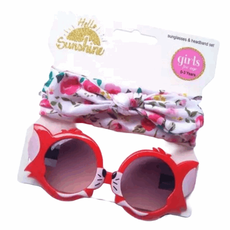 FUSHION FORAL RED FRISKY SUNSHADES