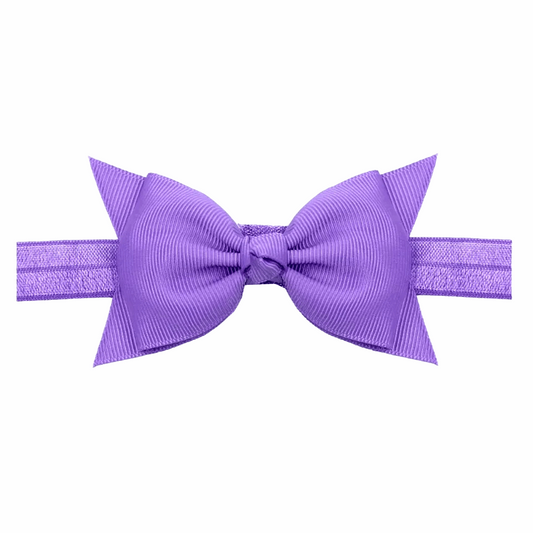 LILAC BOWSHAPE HEADBAND