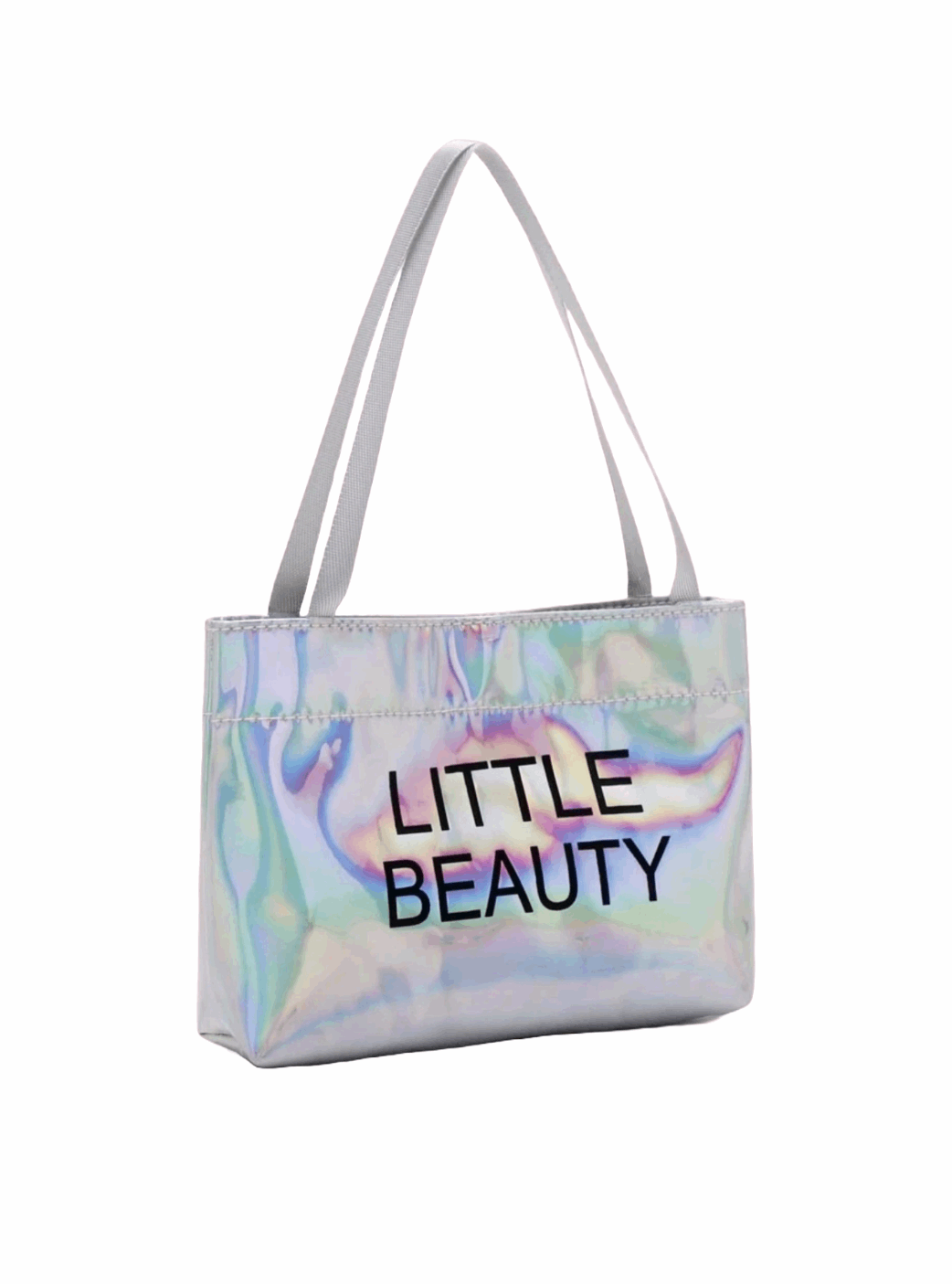 LITTLE BEAUTY HOLOGRAPHIC TOTE