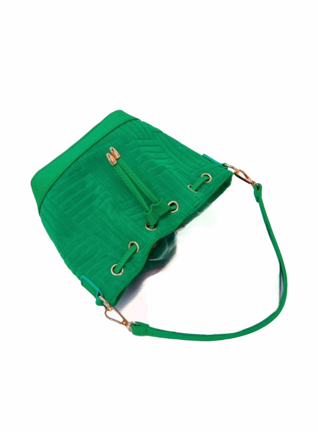 VERDANT CHARM BUCKET BAG