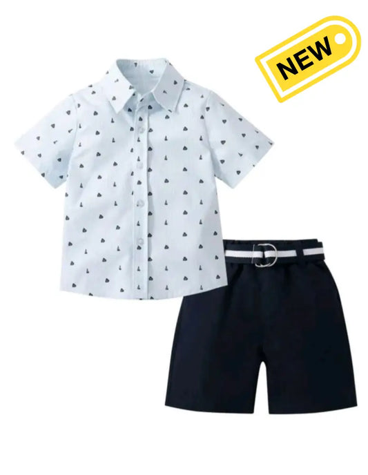 Boys Nautical Charm Summer Outfit Set Outfit Set