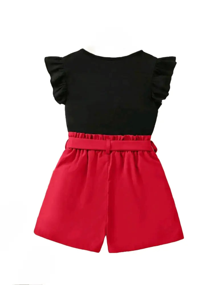 Mini Sweetheart Shorts Set Outfit