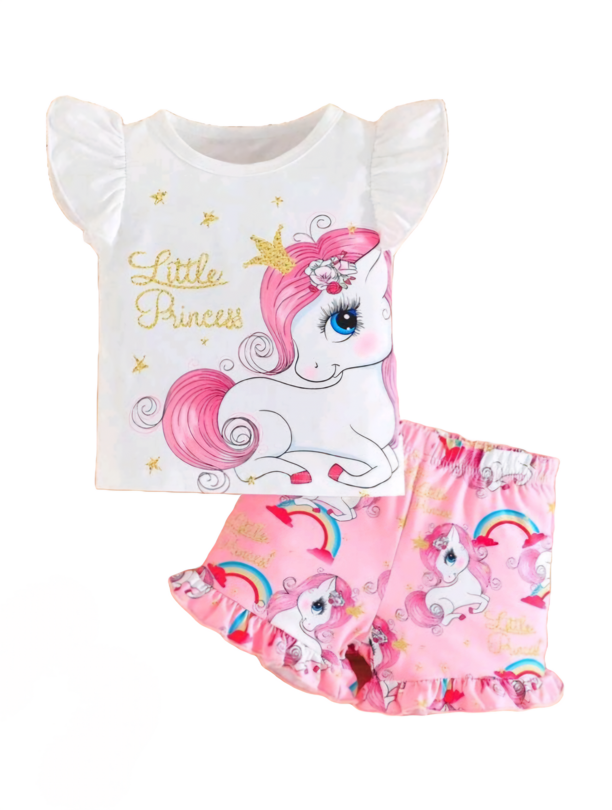 Little Princess Unicorn Set Outfit Set