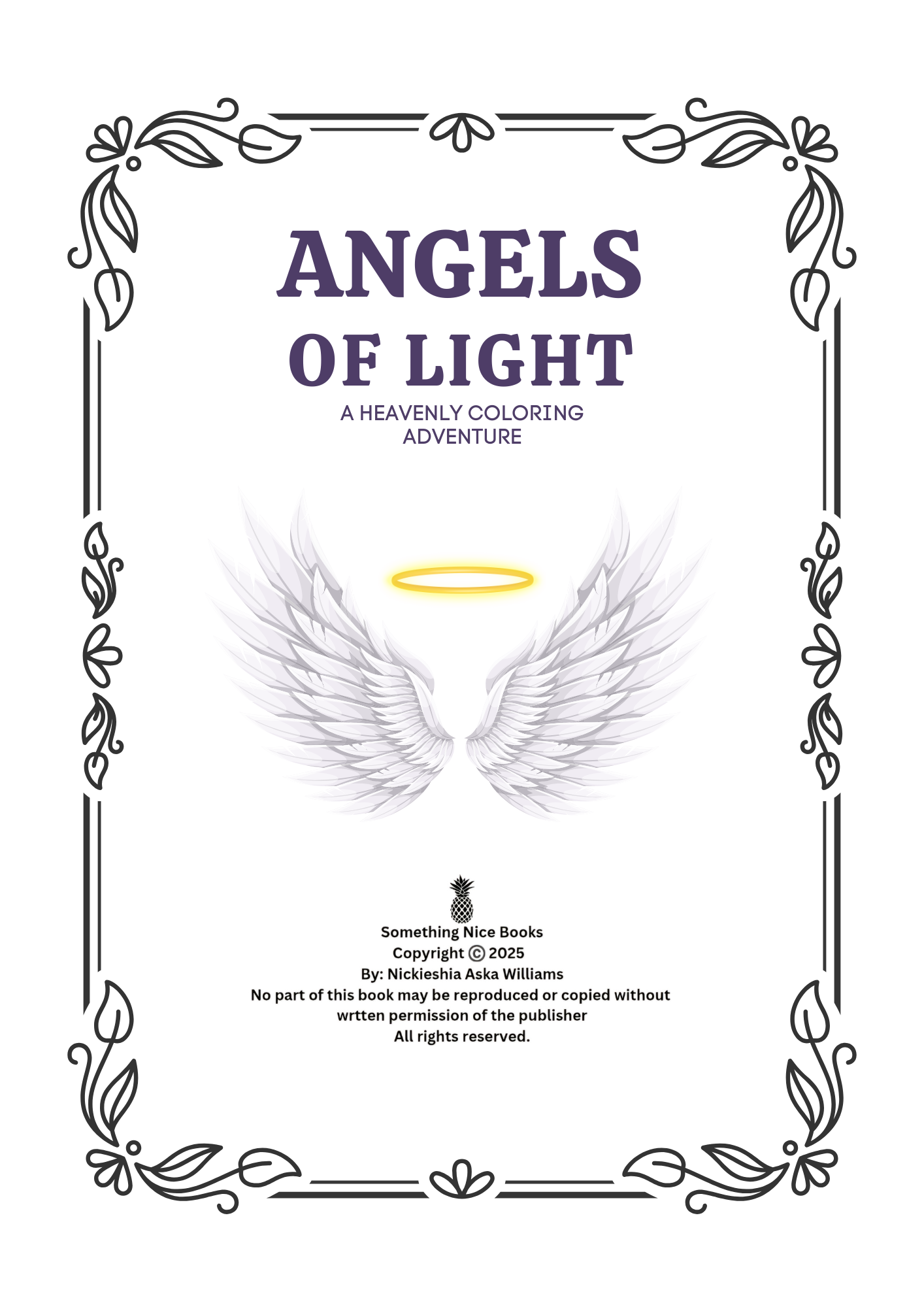 Angels of Light: A Heavenly Coloring Book