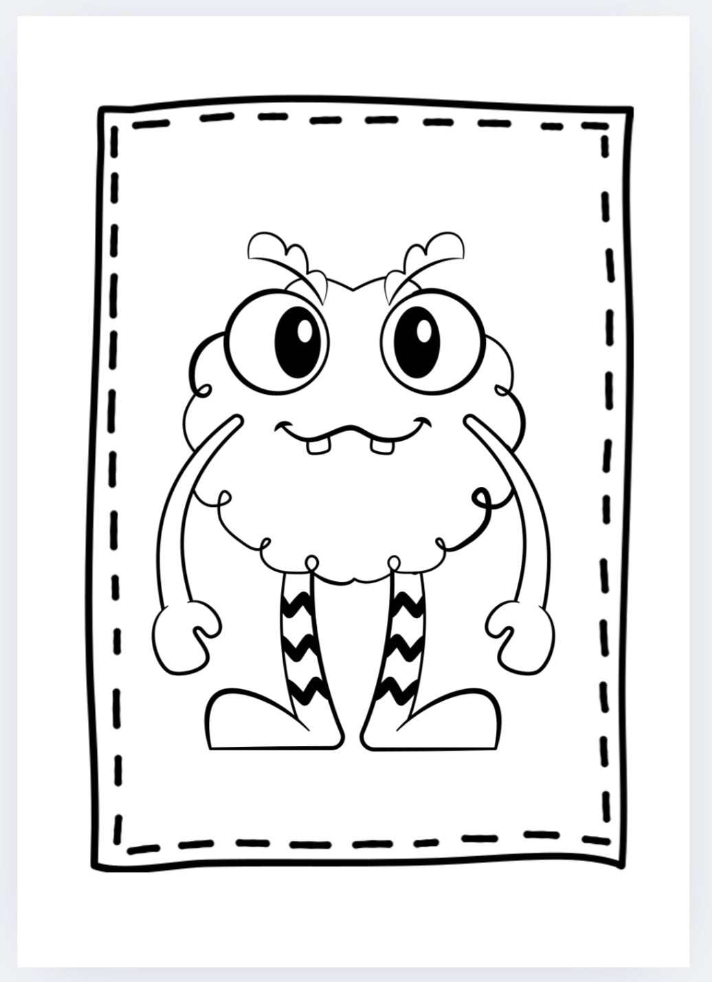 Monster Buddies Coloring Book: Fun & Friendly Monsters to Color