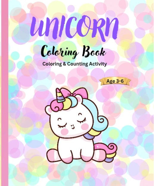 Unicorn Coloring and Activity Books