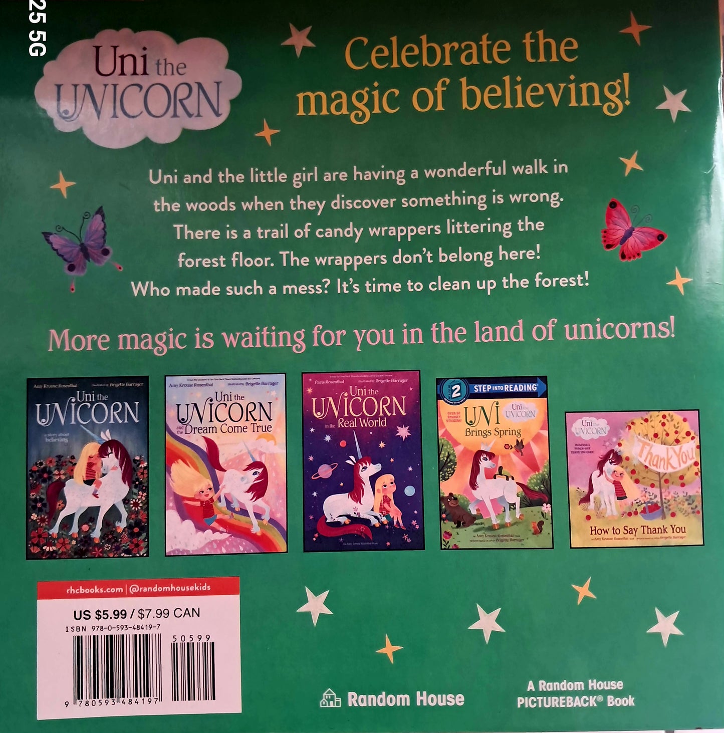 Uni the Unicorn: Let's Clean Up the Forest