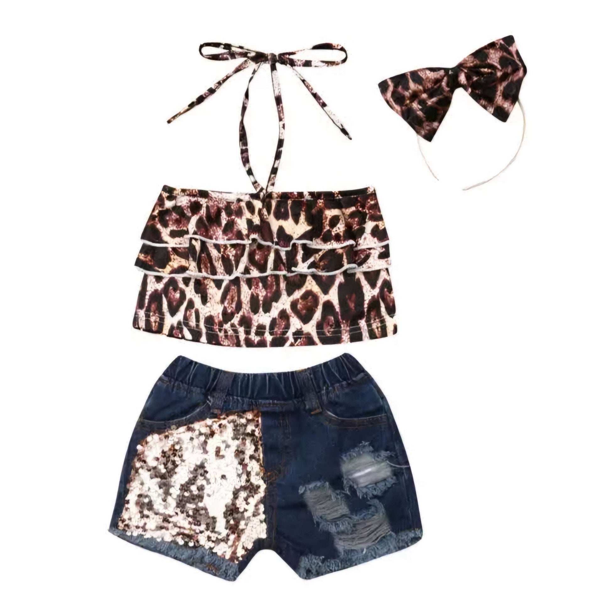 LEOPARD LOVE TOP w/ JEANS