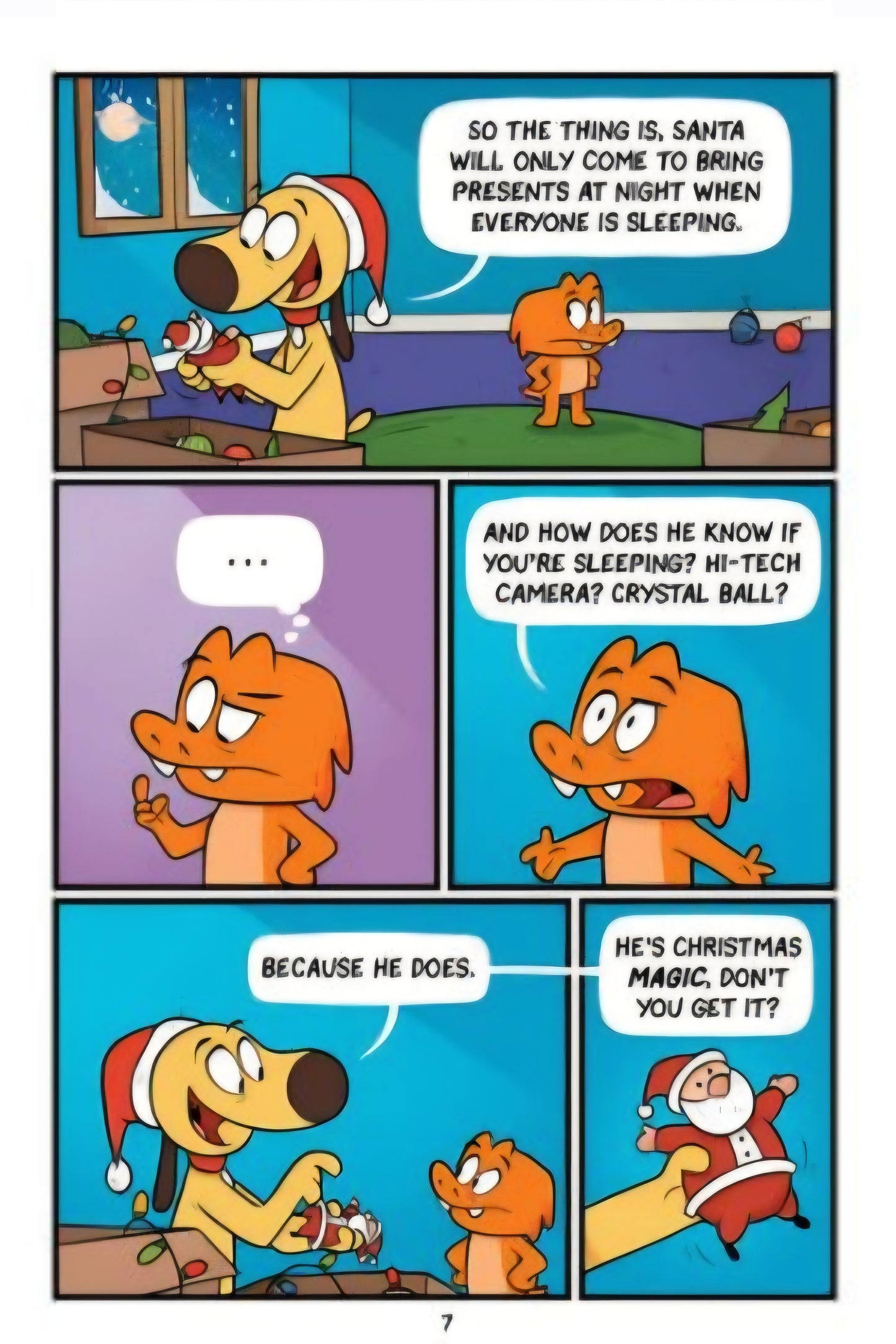 Pup and Dragon: How to Catch an Elf