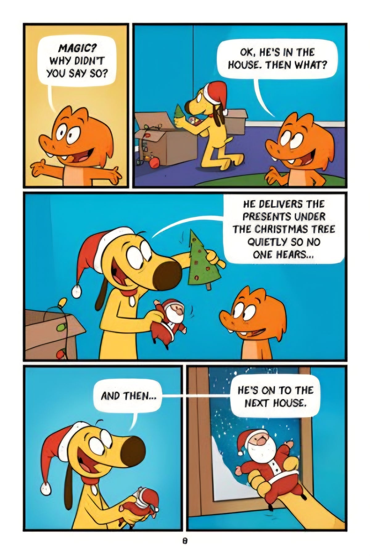 Pup and Dragon: How to Catch an Elf