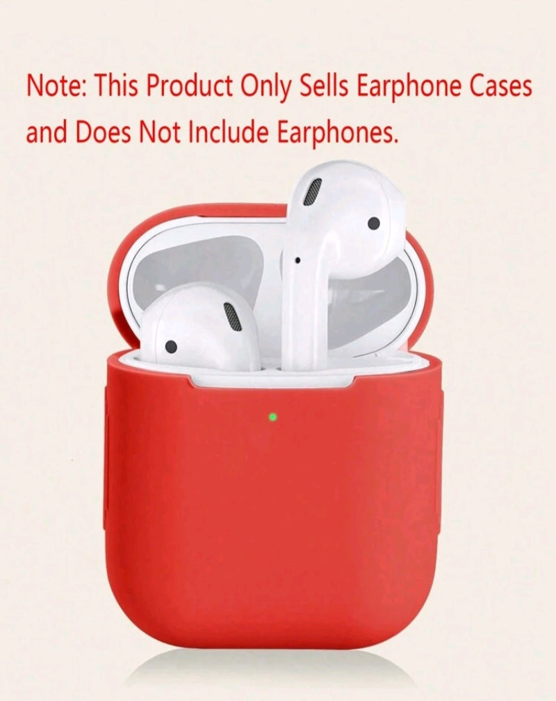 COOL RED SHOCKPROOF SILICONE CASE: AIRPODS 1/2 GEN