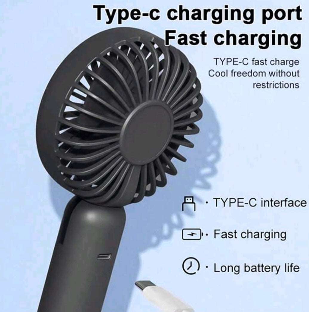 BREEZE PRO 6 SPEED TYPE-C HANDHELD FAN