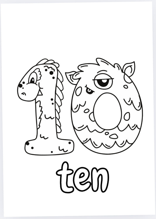 Monster Buddies Coloring Book: Fun & Friendly Monsters to Color