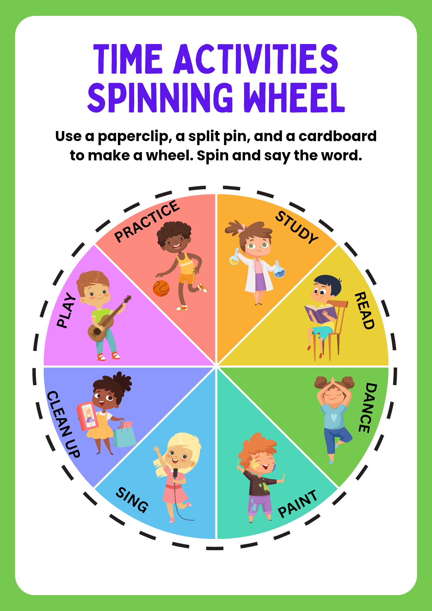Fun Activity Spin Wheel (Free Download)