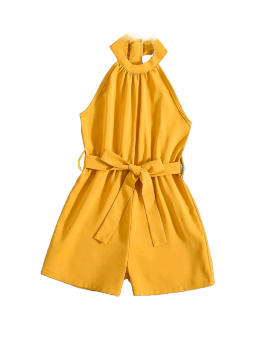 GOLDEN GLOW SUNSHINE ROMPER