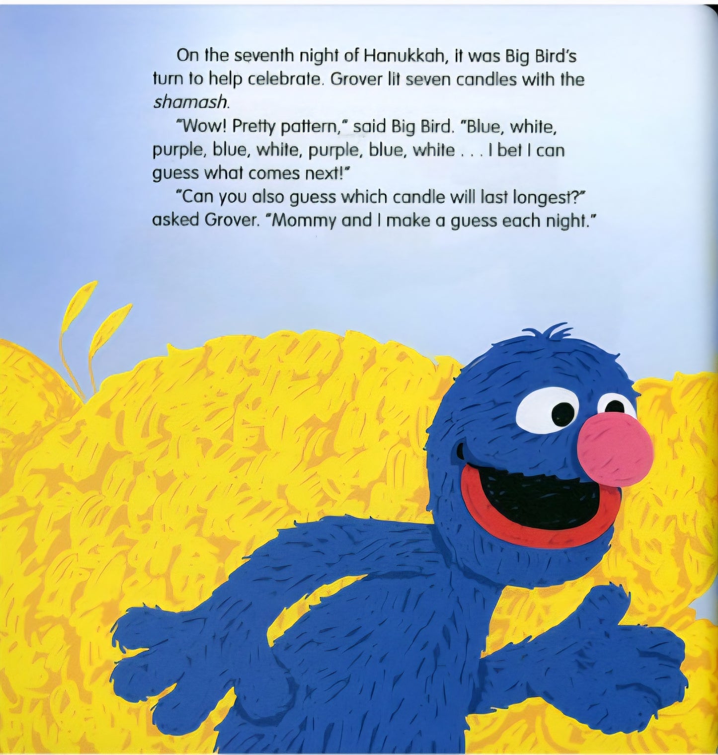 Grover's Eight Night of Light (Sesame Street)