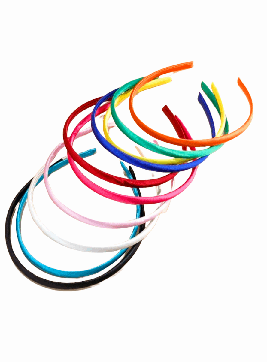 RAINBOW COLLECTION:9-PACK COLORFUL HEADBAND