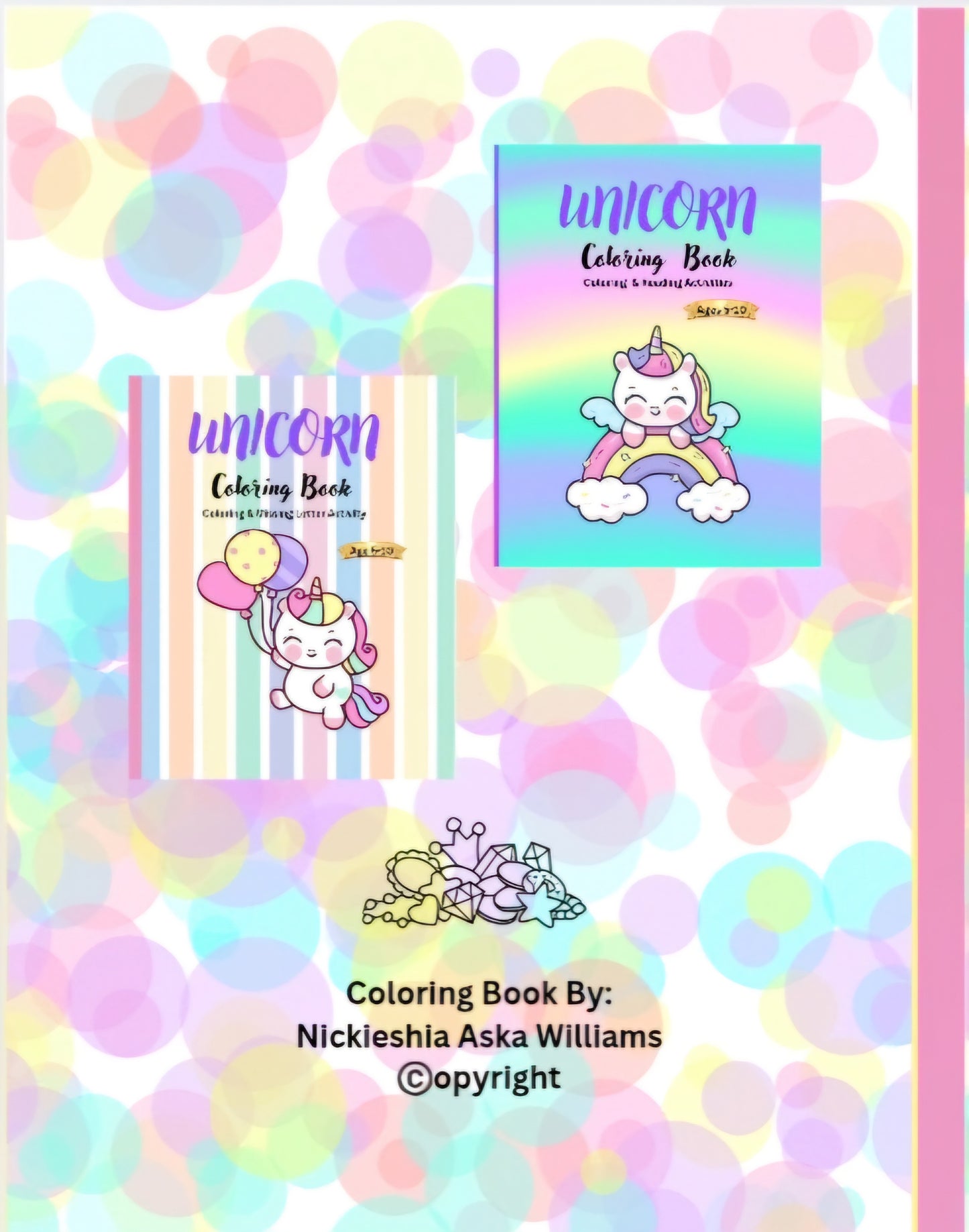 Unicorn Coloring and Activity Books