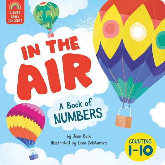 In The Air: A Book of Numbers (Board Book)